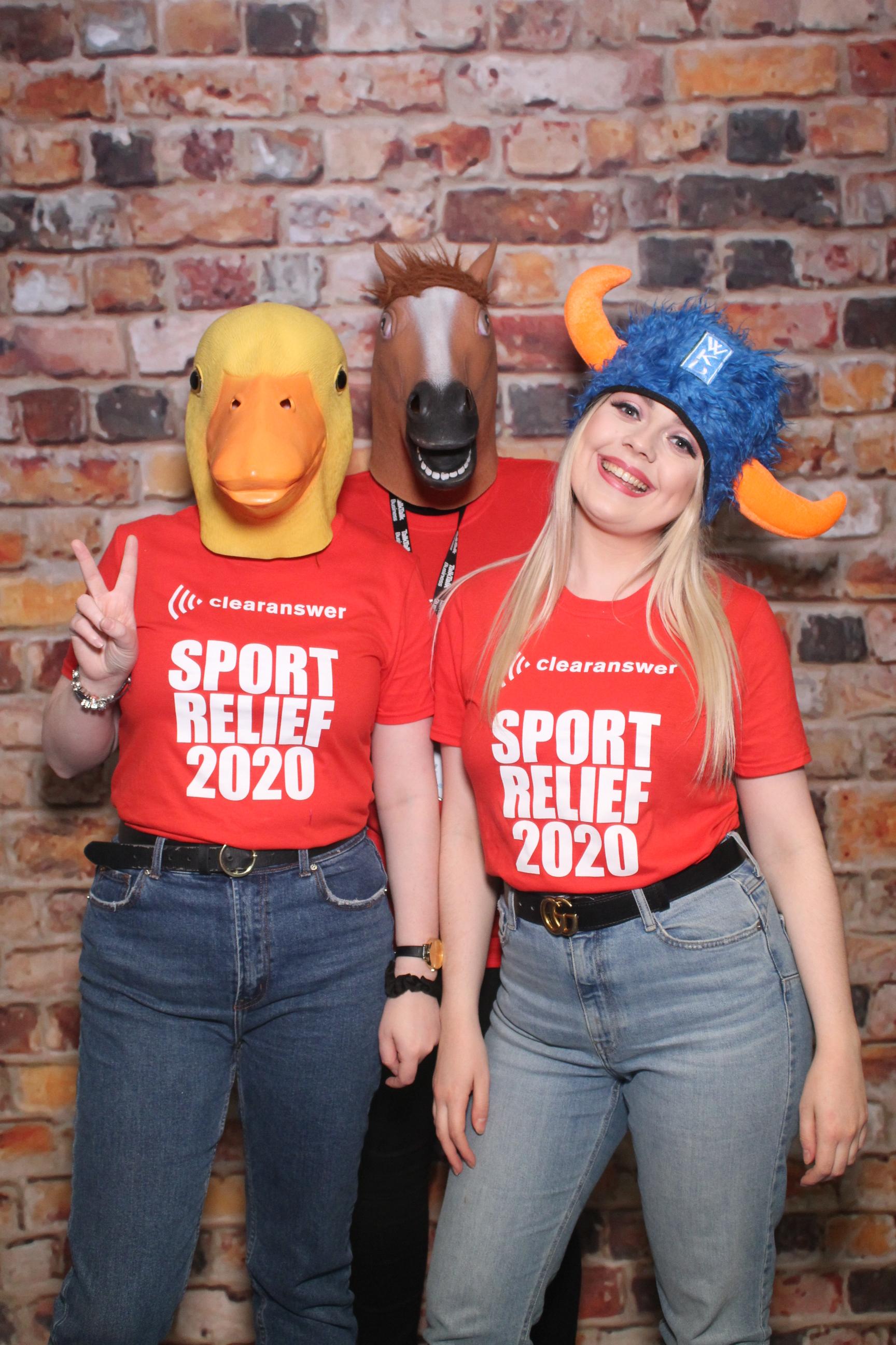 Clear Answer Sport Relief | View more photos from the event at gallery.magicimages.uk/u/MagicImages/Clear-Answer-Sport-Relief